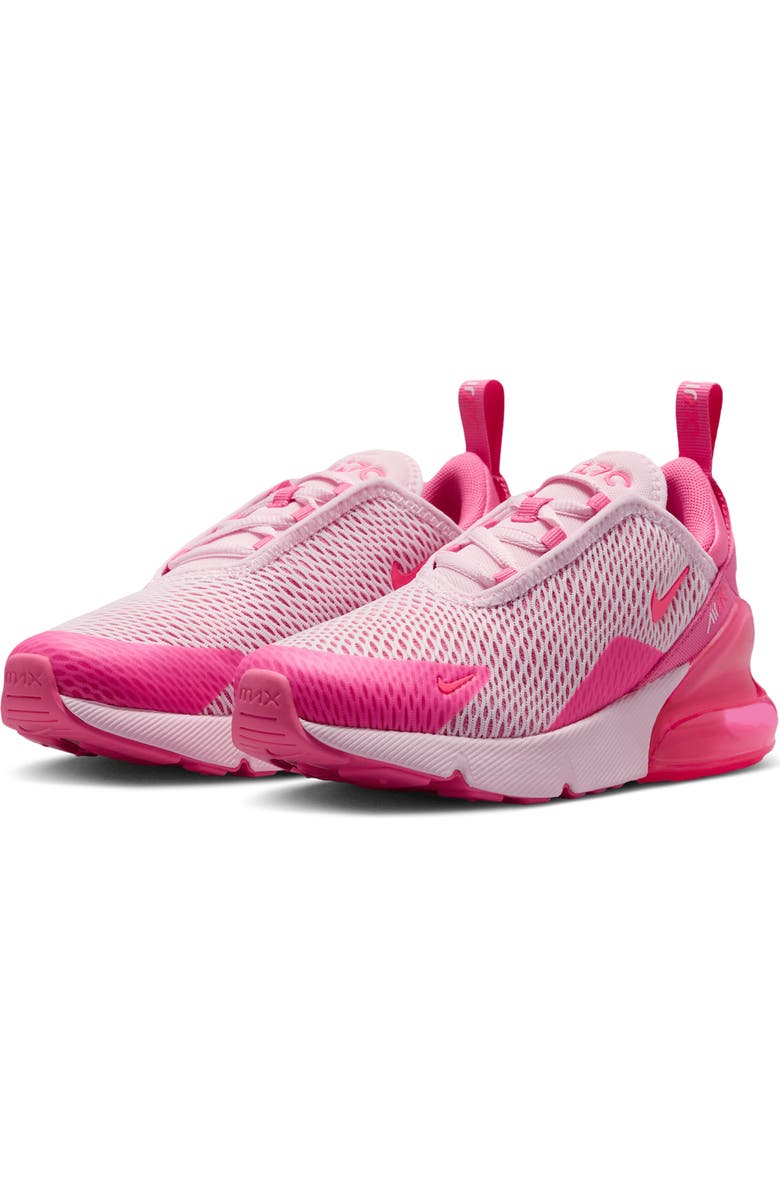 Nike Kids' Air Max 270 Sneaker, Main, color, Pink/ Pinksicle/ White/ Pink
