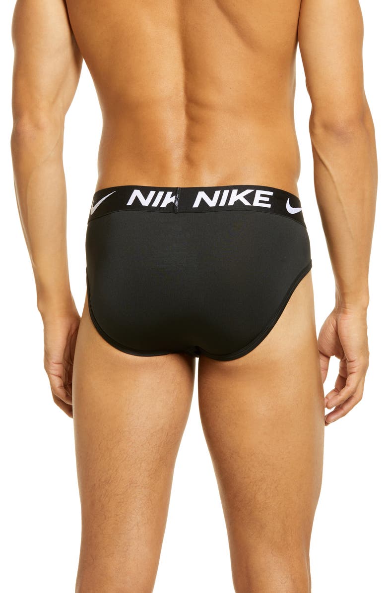 Nike Dri-FIT 3-Pack Performance Hip Briefs, Alternate, color, Black