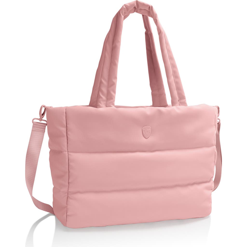 Heys The Puffer Travel Tote In Pink