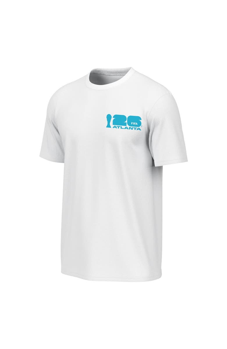 Outerstuff Men's Outerstuff White 2026 FIFA World Cup Atlanta Host City Poster Graphic T-Shirt, Alternate, color, White