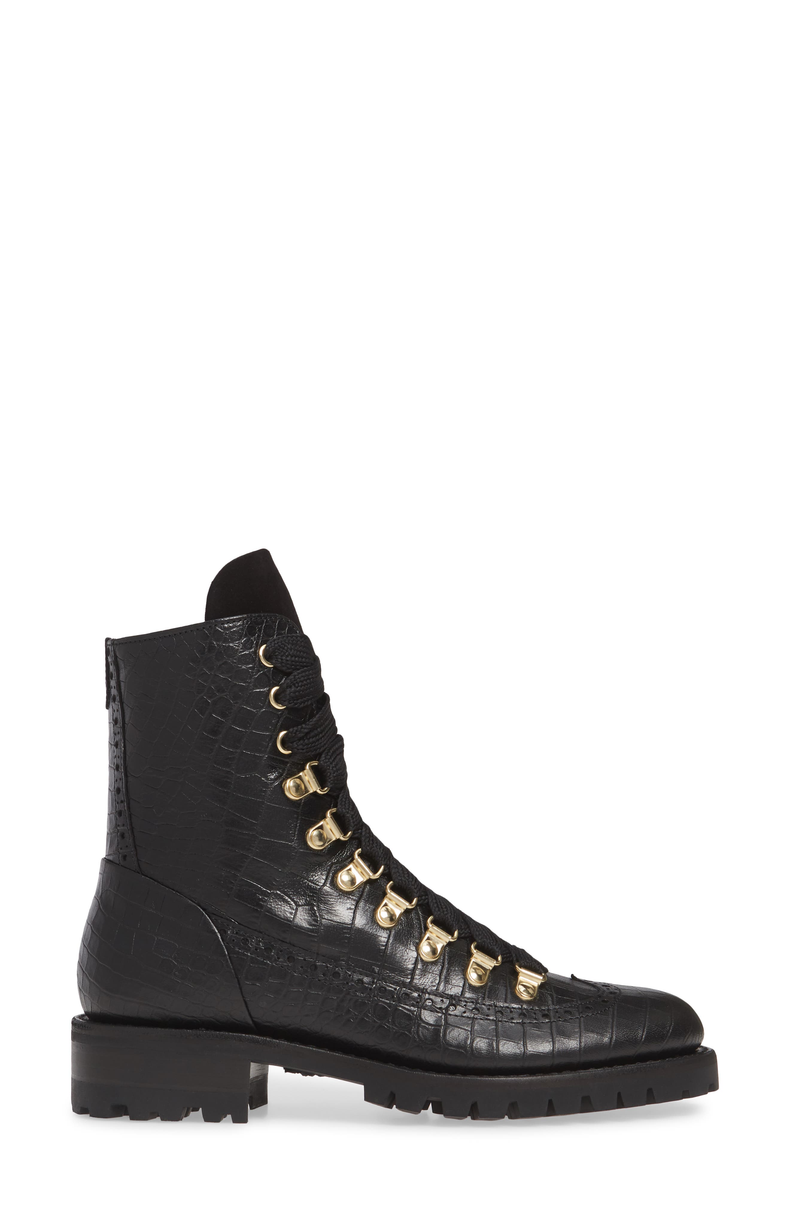 The Office of Angela Scott Mr. Bernard Combat Boot, Alternate, color, 