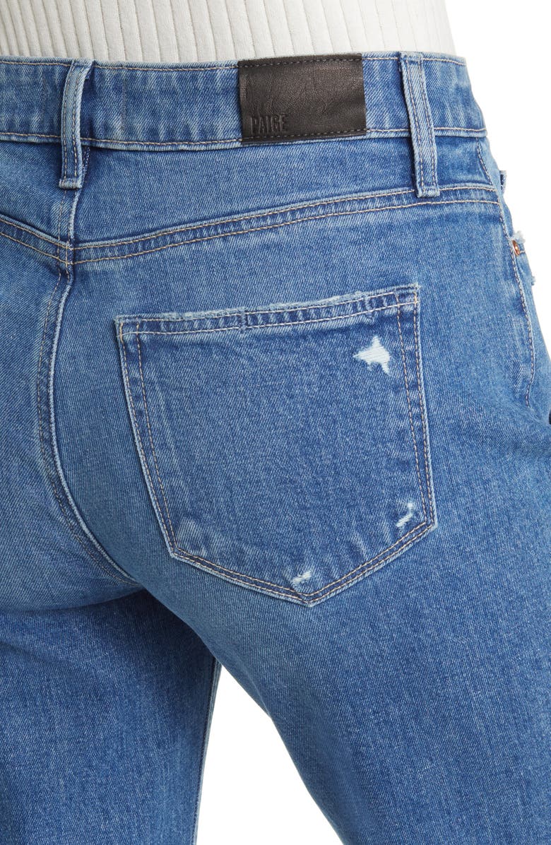 PAIGE Leenah High Waist Ankle Wide Leg Jeans, Alternate, color, 