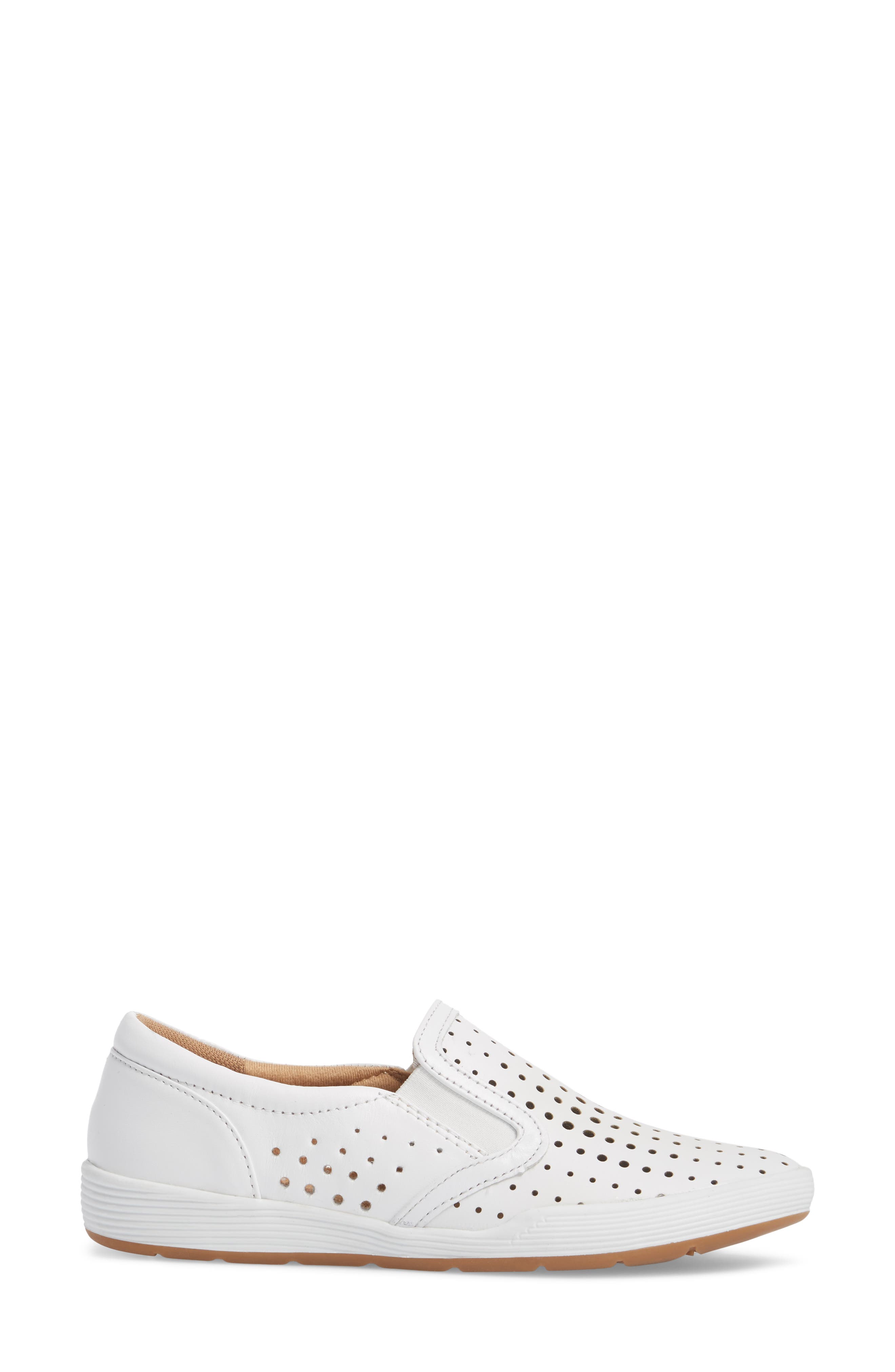 Comfortiva Lyra Perforated Slip-On Sneaker, Alternate, color, 