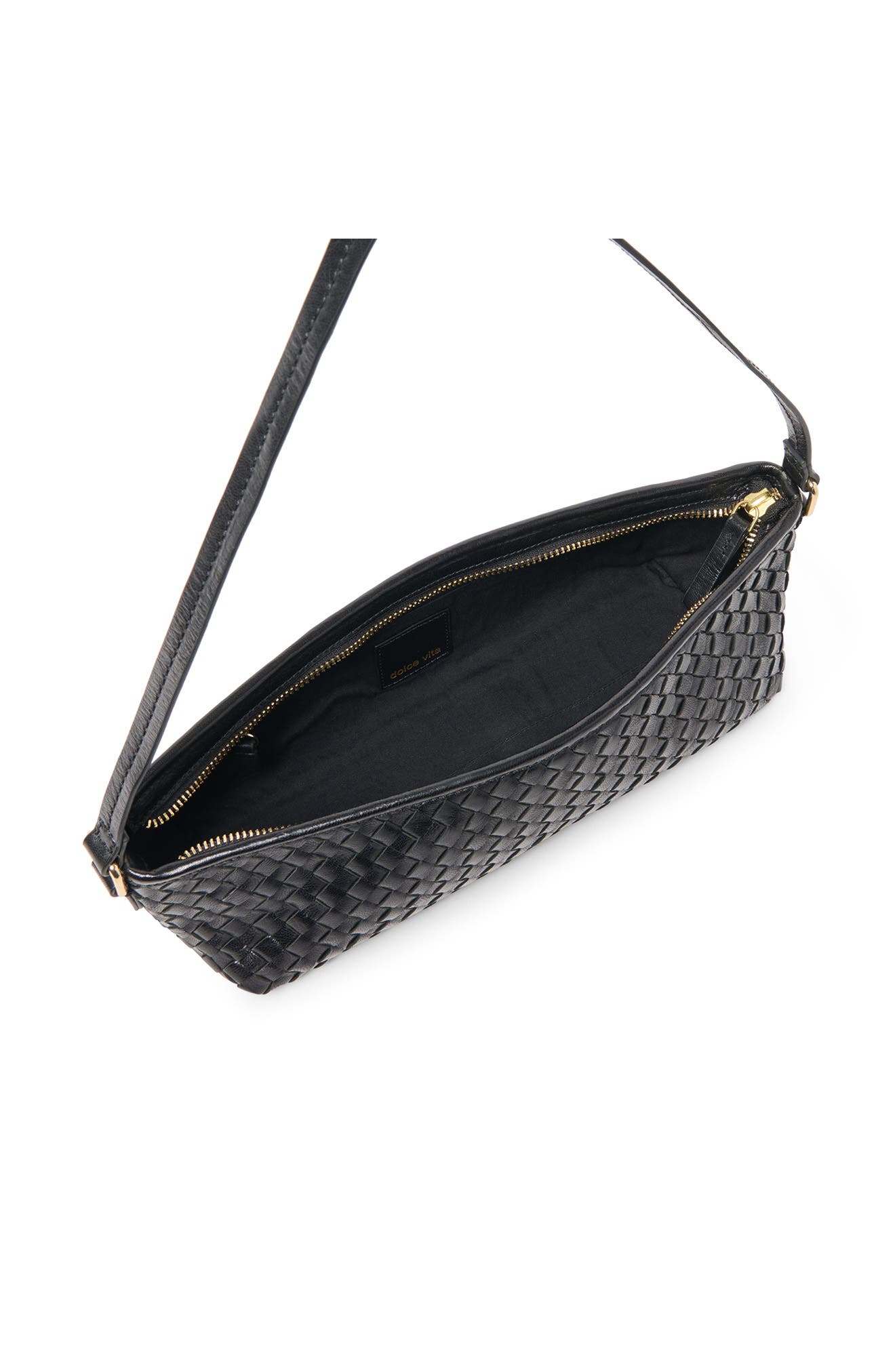 Dolce Vita Savaii Shoulder Bag, Alternate, color, Black