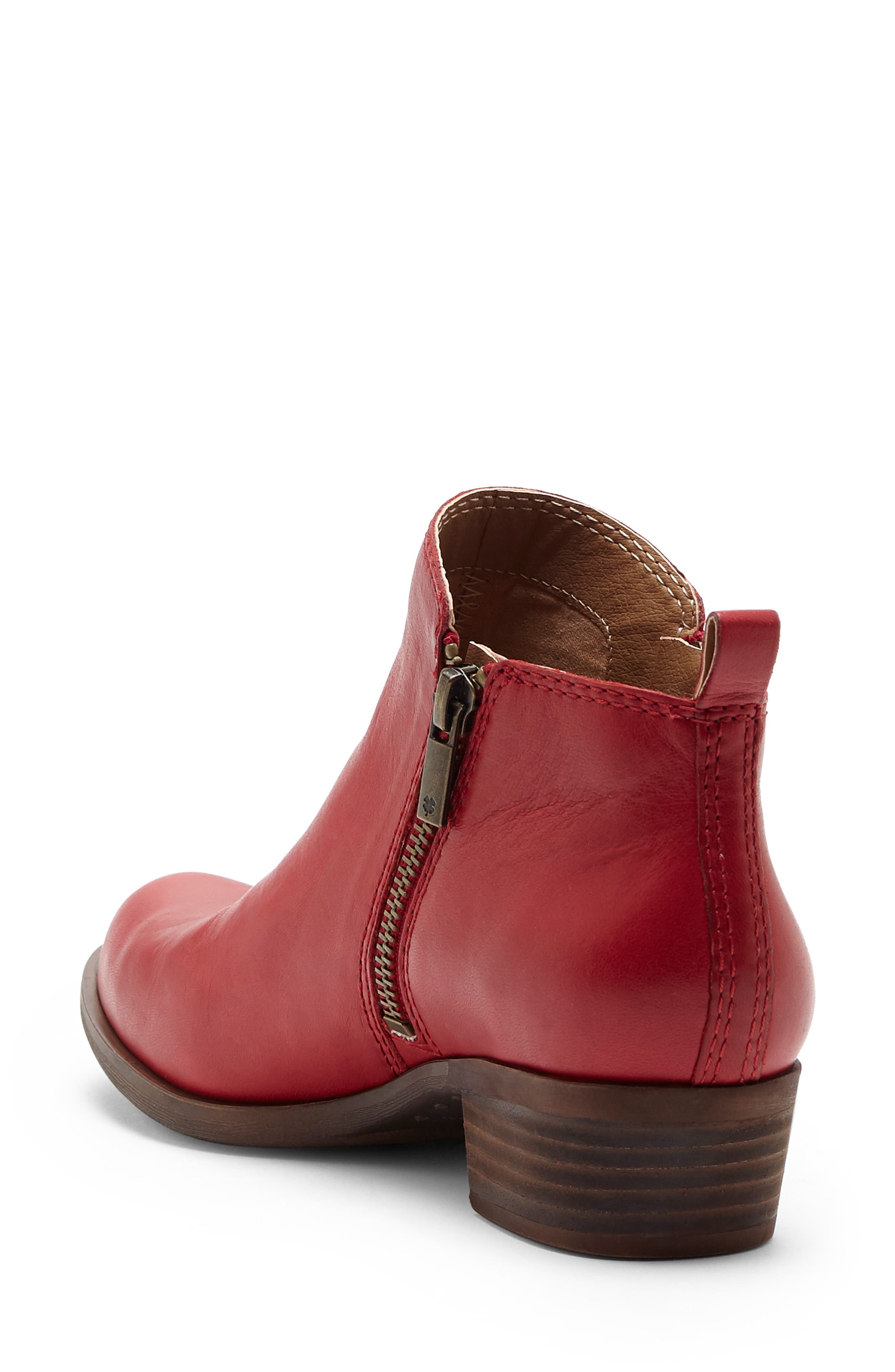 Basel Bootie, Alternate, color, GARNET