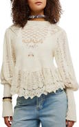Free People Lucinda Semisheer Sweater