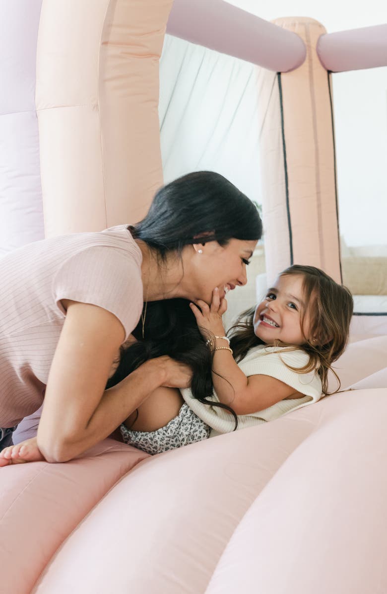 PLAYSMOL Rainbow Bounce House, Alternate, color, Pink