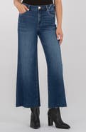 KUT from the Kloth Raw Hem Wide Leg Jeans