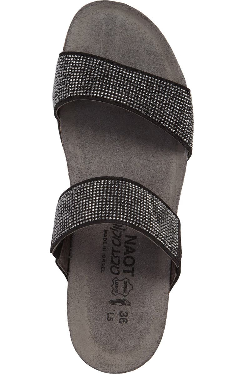 Naot 'Bianca' Slide Sandal, Alternate, color,