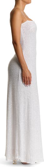 Sequin Embroidery Dress