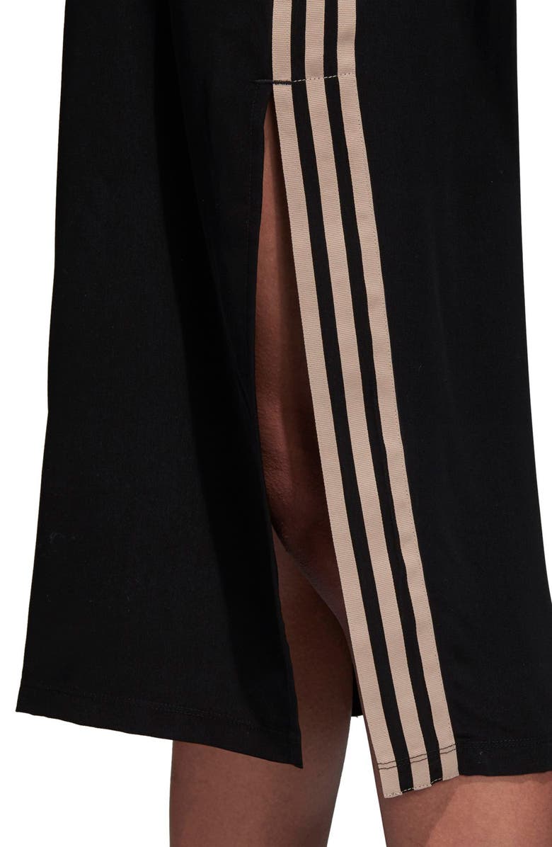 adidas Originals Midi Skirt with Shoulder Straps, Alternate, color,