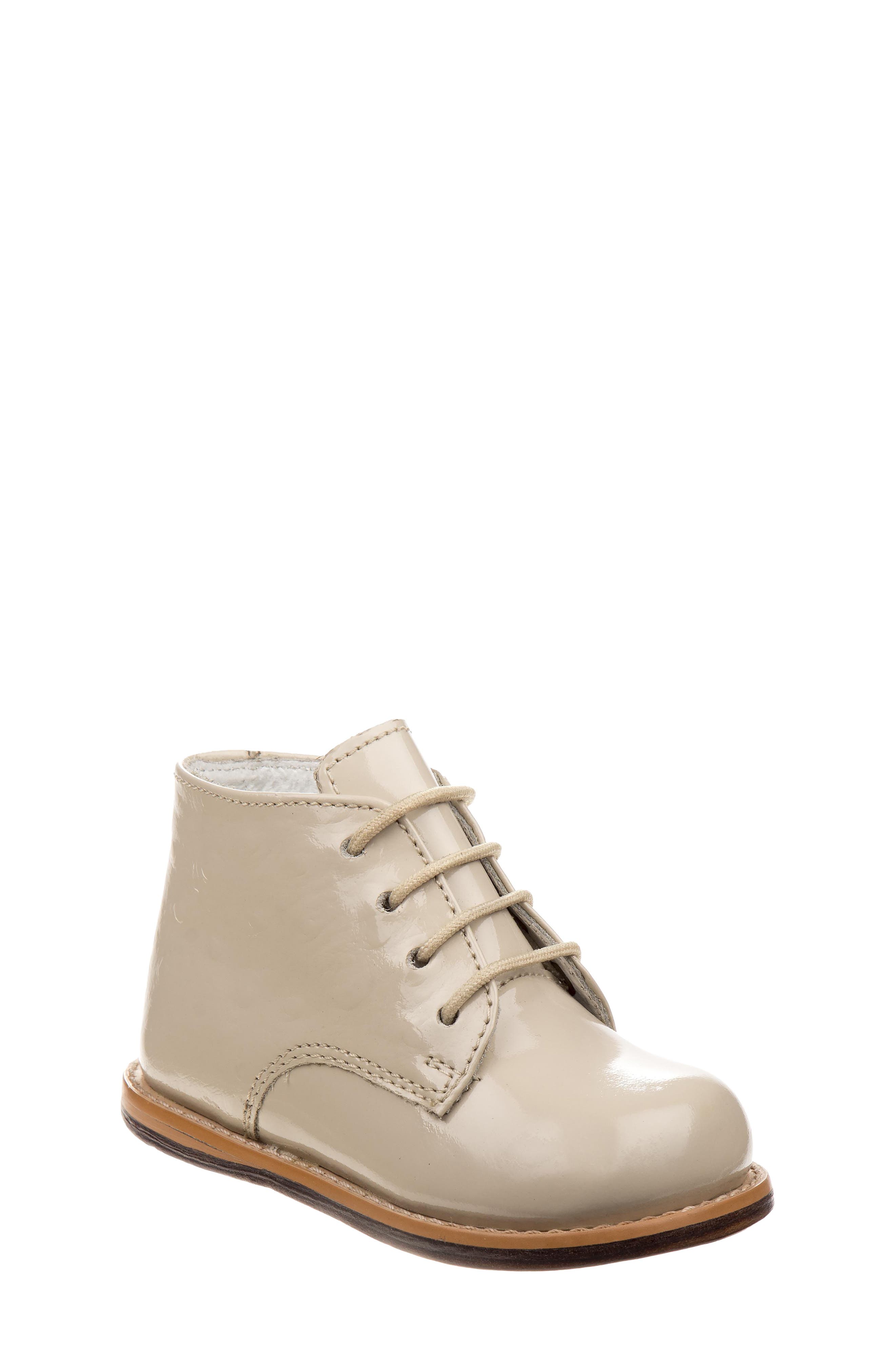 BABY UNISEX MEDIUM WIDTH, Main, color, BEIGE PATENT OYSTER