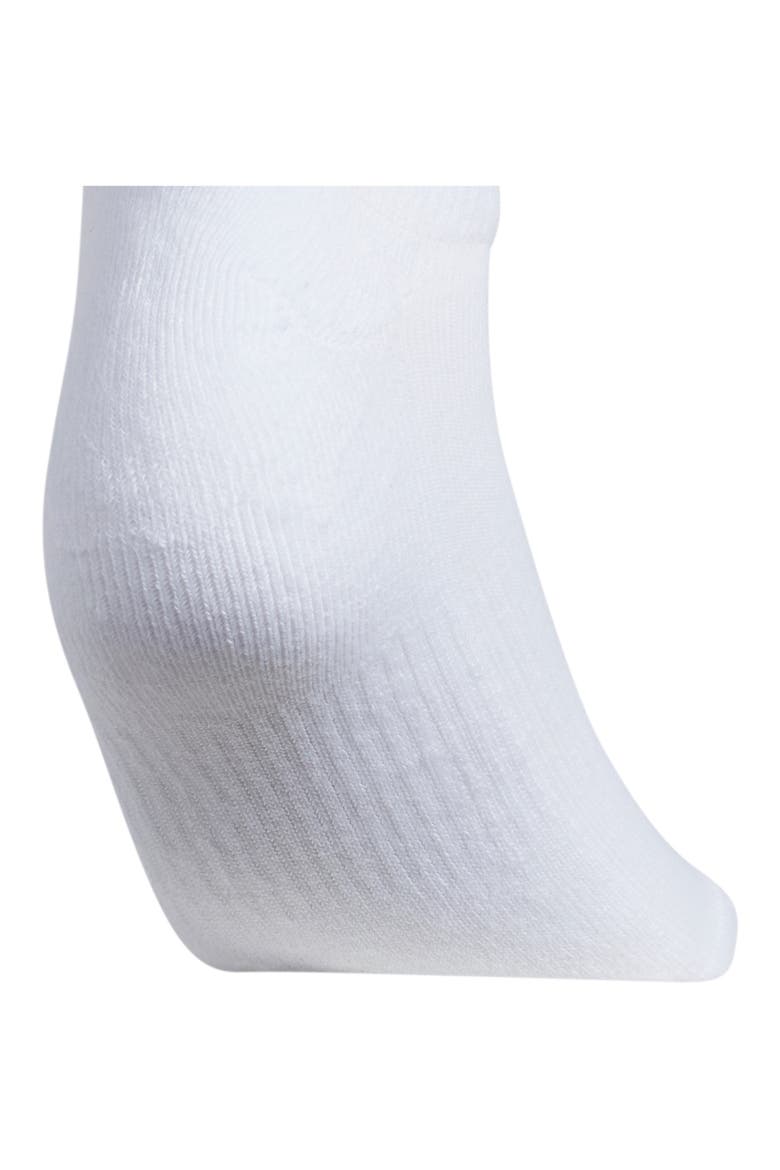 Athletic Cushion Socks - Pack of 6, Alternate, color, WHITE
