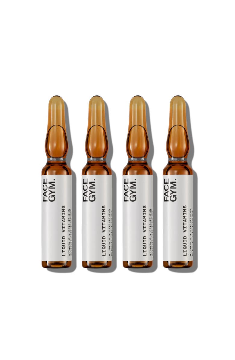 FACEGYM Faceshot<sup>™</sup> Liquid Vitamin Ampoules Refills for Microneedling Device, Main, color, 