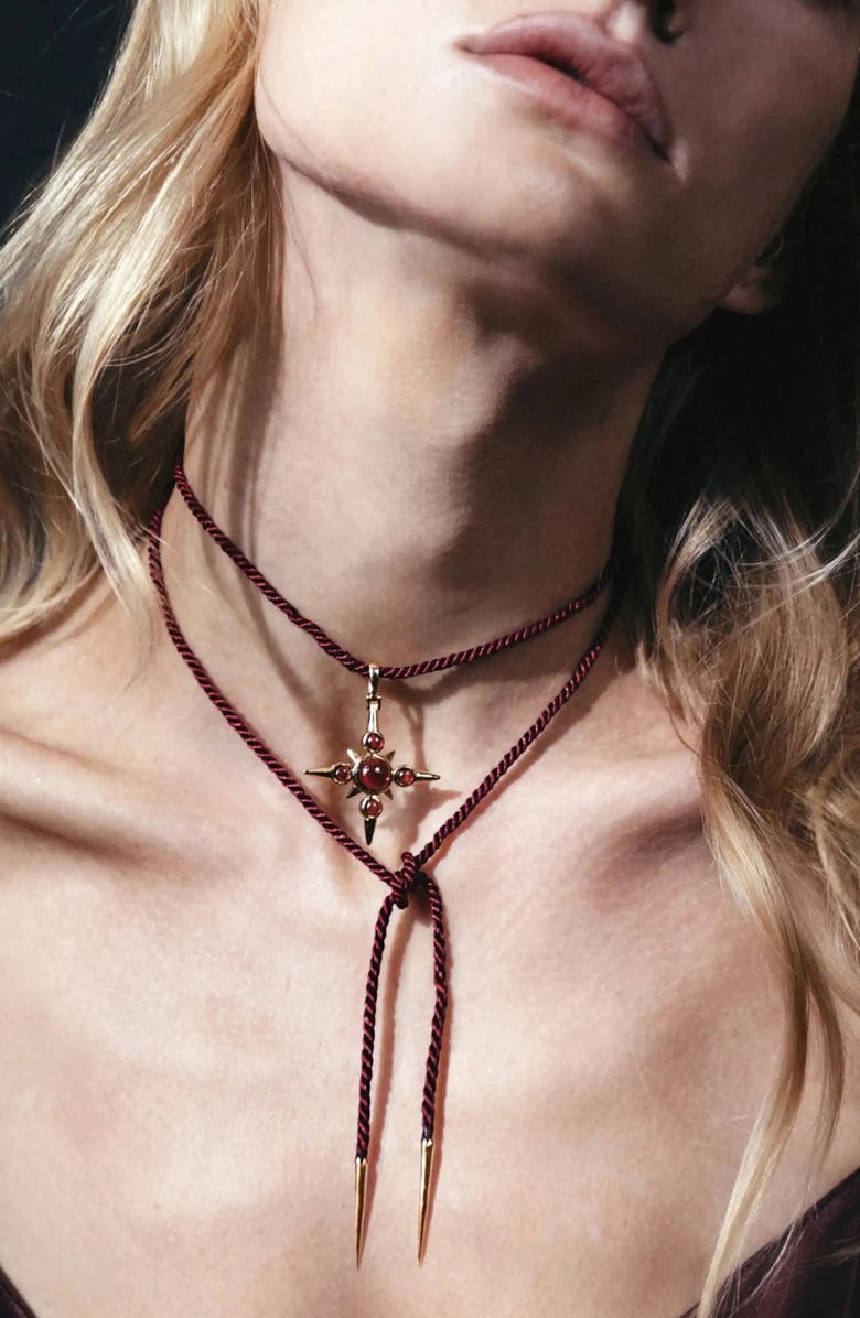 Awe Inspired Twisted Cord Necklace, Alternate, color,
