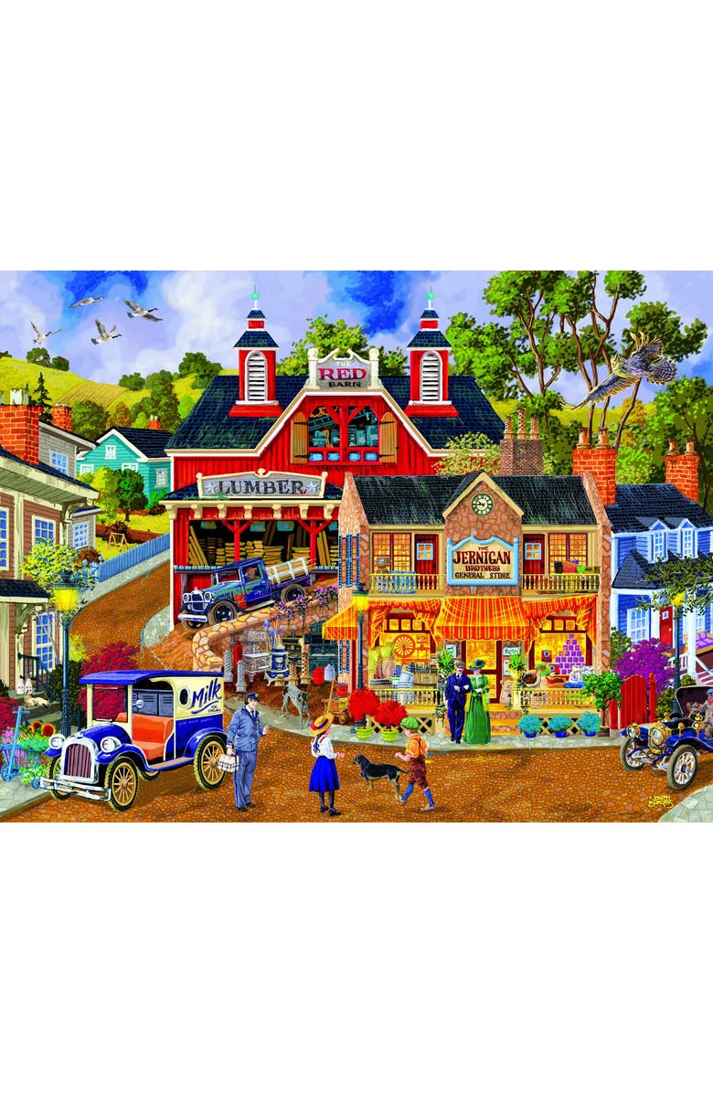 Sunsout Jerrigan Bros General Store 1000 piece Jigsaw Puzzle for Adults Large Pieces, Alternate, color, Multicolor