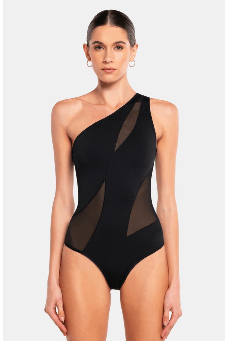 Curve Bodysuit, Alternate, color, Black