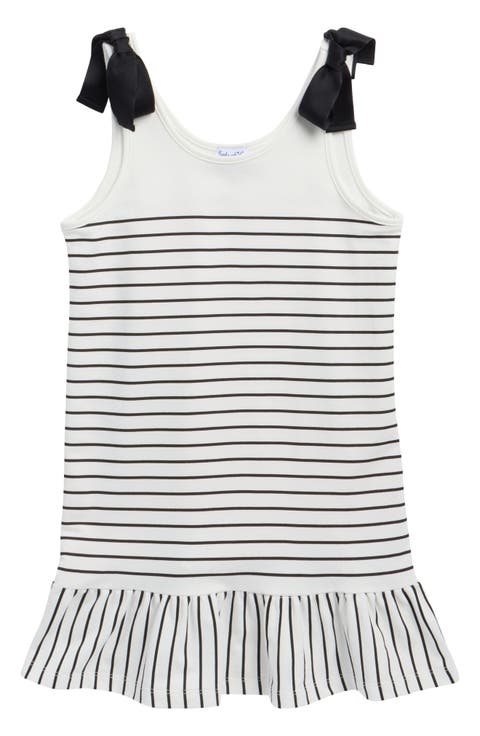 Kids' Stripe Tie Strap Dress (Big Kid)