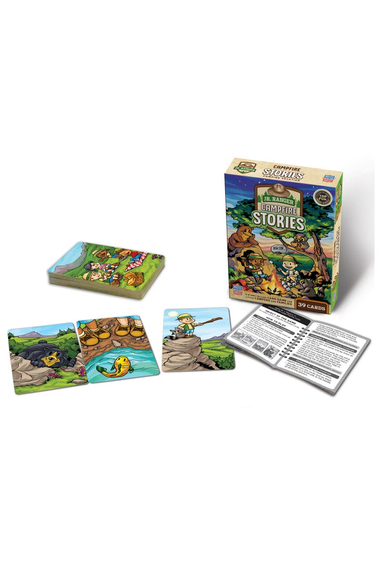 Jr. Ranger Campfire Stories Card Game, Alternate, color, Multicolor
