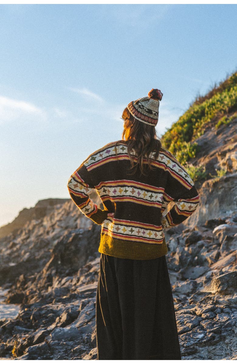 World of Crow Starlight Sweater, Alternate, color, 