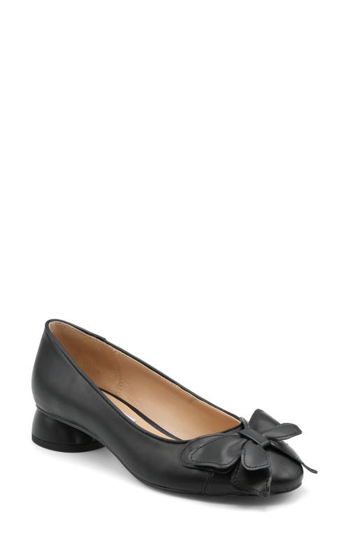 Charles David Butterfly Flat In Black