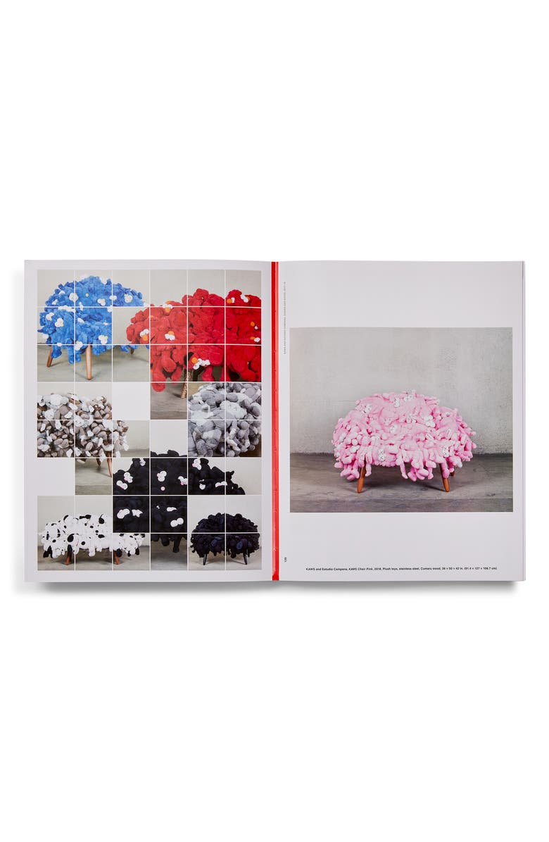 Phaidon Press 'KAWS: WHAT PARTY (Black on Pink edition)' Book, Alternate, color, 