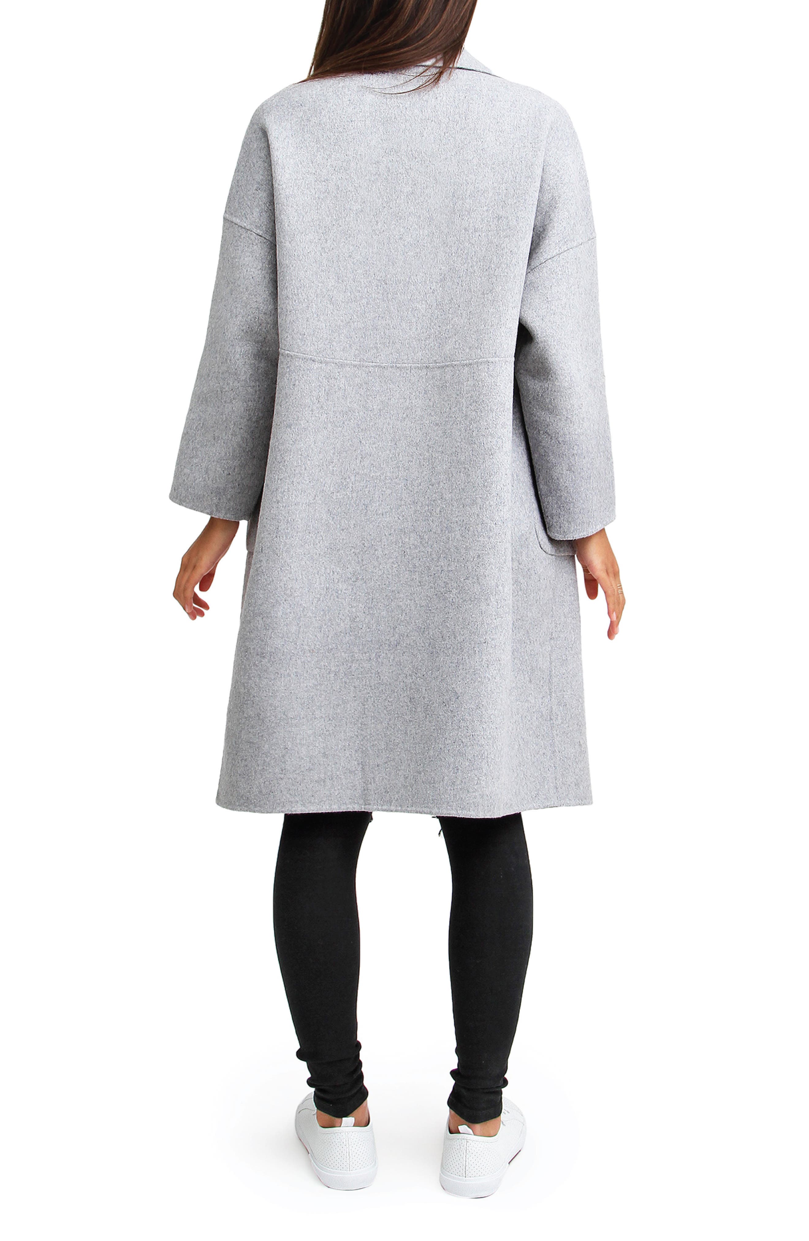 Publisher Double-Breasted Wool Blend Coat - image 2