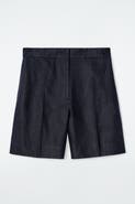 COS Tailored Elasticated Linen Shorts