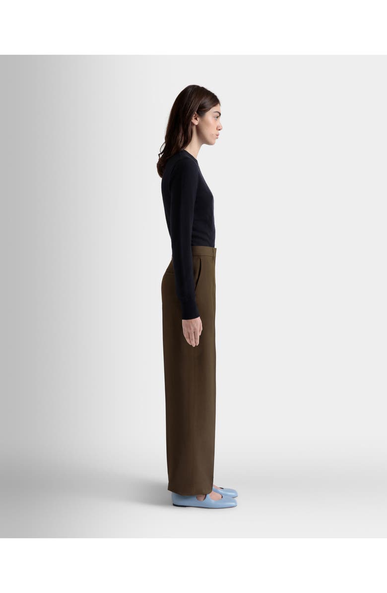Bally Straight-Leg Pants in Fluid Gabardine, Alternate, color,
