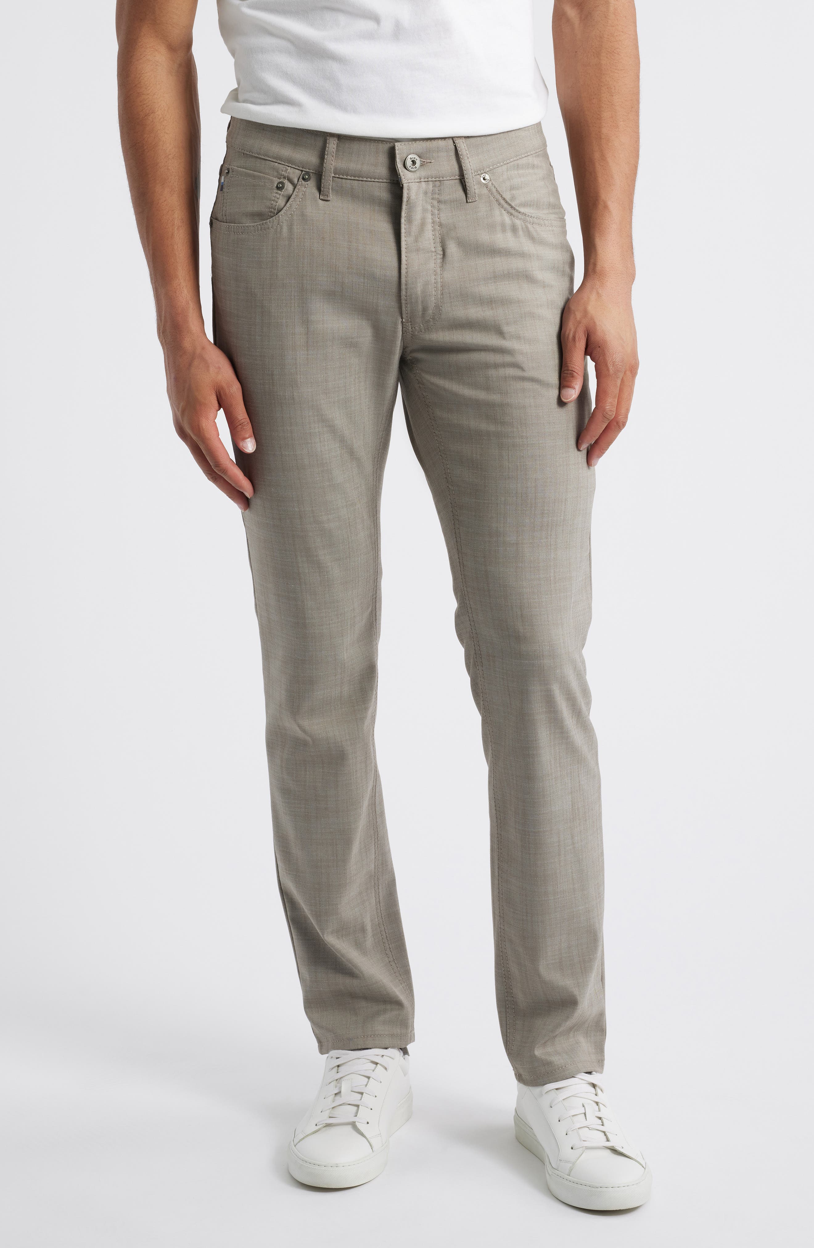 Brax Chuck Stretch Chambray 5-Pocket Pants
