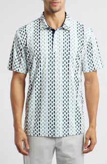 Swannies Yoyo Broken Stripe Golf Polo