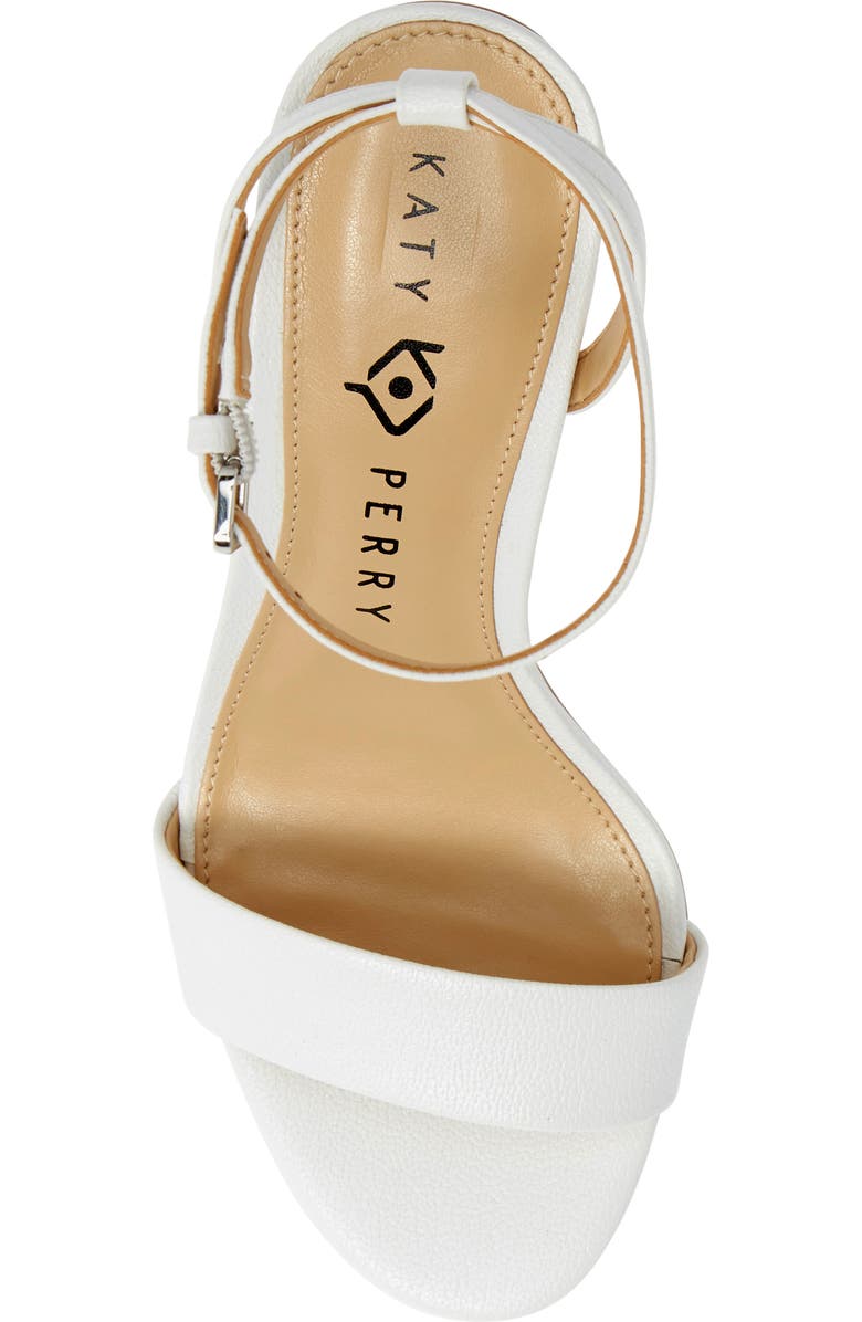 Katy Perry Petra Clear Watermelon Heel Sandal, Alternate, color,