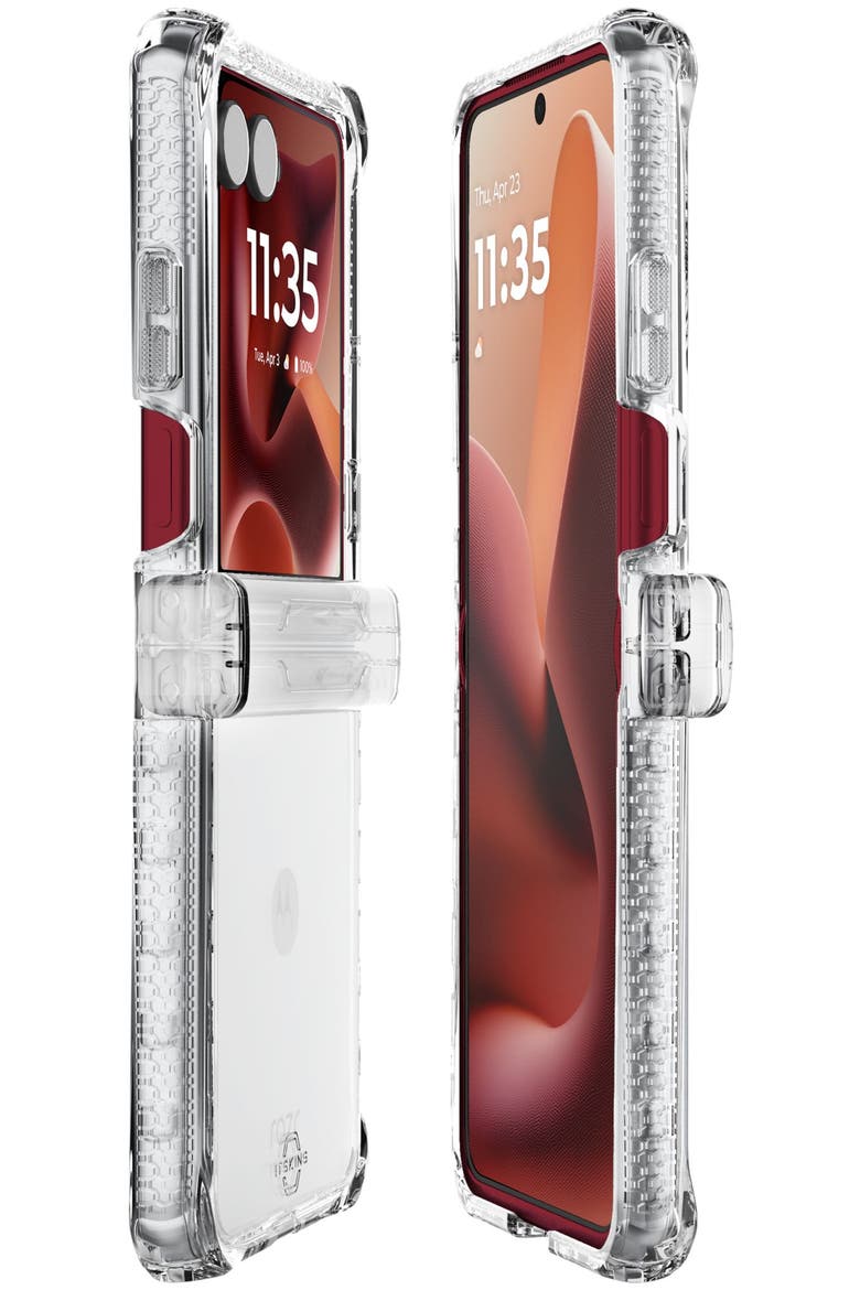 Hybrid_R Clear Case for Motorola Razr Ultra, Alternate, color, Clear