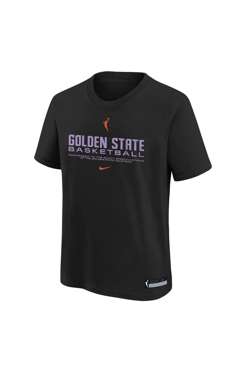 Nike Youth Nike Black Golden State Valkyries Legend Practice Performance T-Shirt, Alternate, color, Black