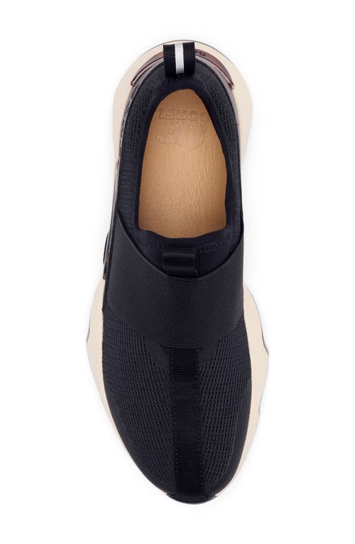 Sorel Kinetic Impact Ii Strap Sneakers In Black/chalk