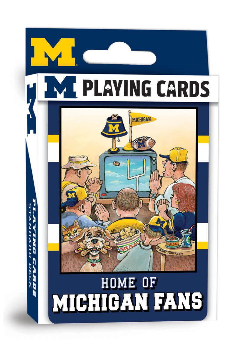 Michigan Fan Deck Playing Cards, Main, color, Multicolor