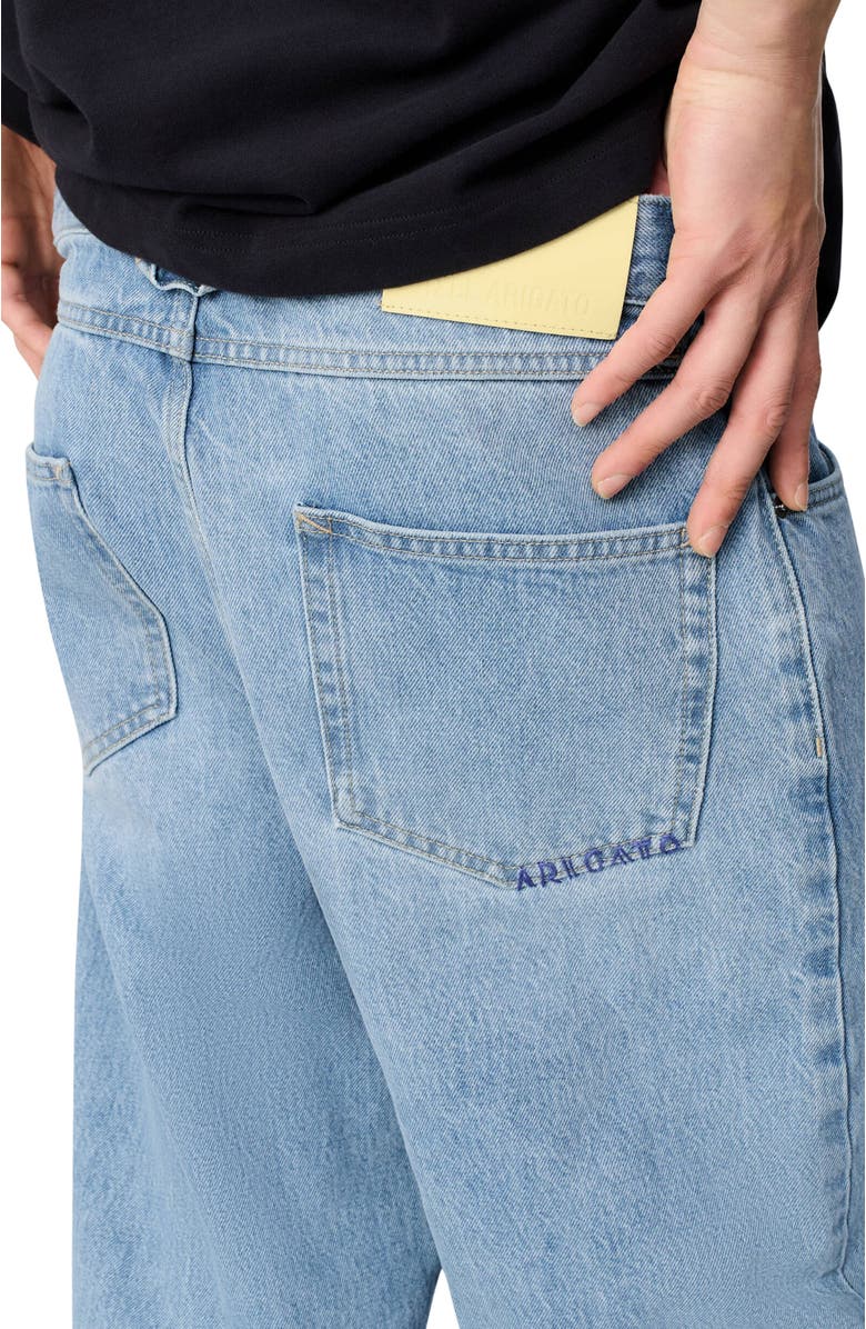 Axel Arigato Zine Relaxed-Fit Jeans, Alternate, color, Light Blue