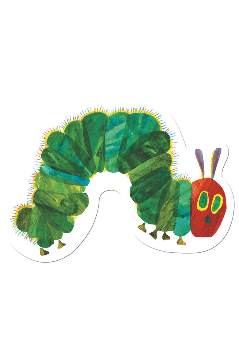 Very Hungry Caterpillar 48 Shaped Puzzle, Alternate, color, Multicolor