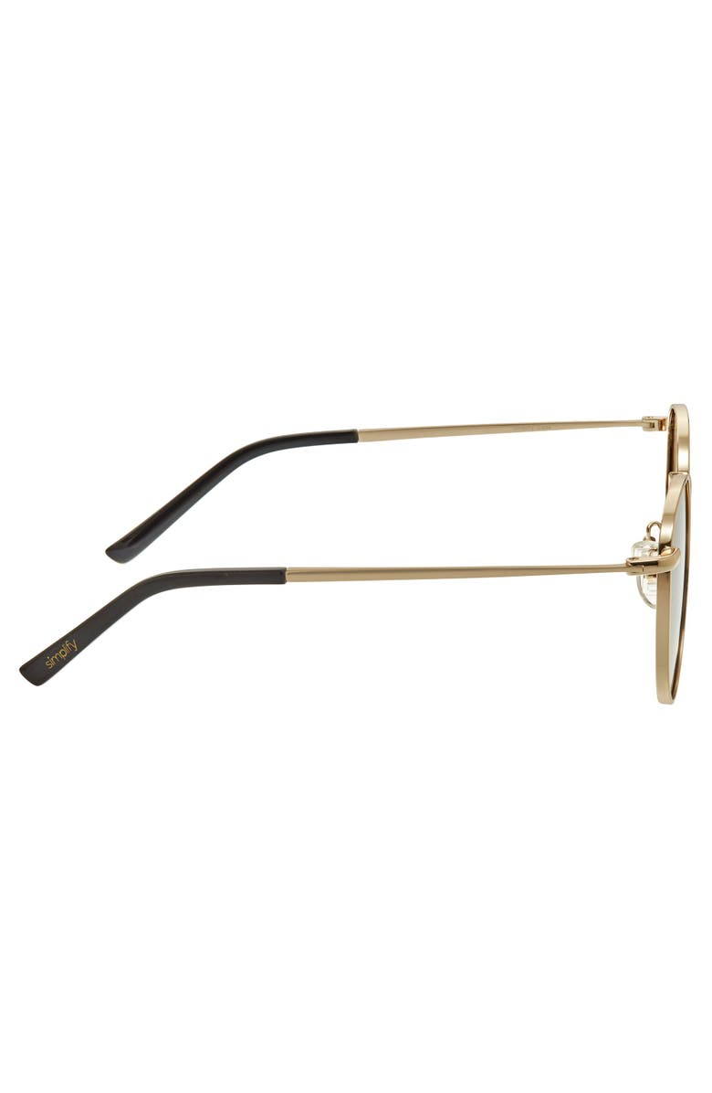 SIMPLIFY Dade Polarized Sunglasses, Alternate, color, Gold/Black