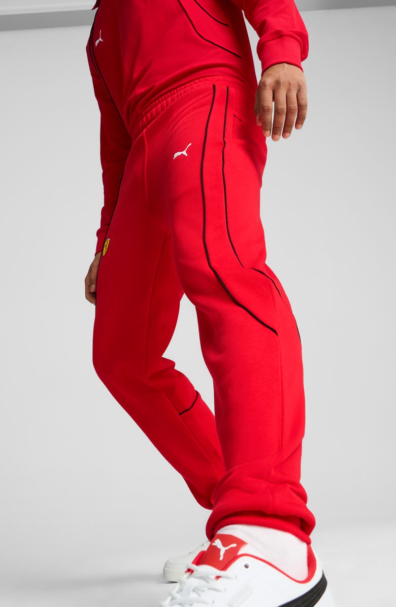 PUMA x Scuderia Ferrari Formula 1 Track Pants, Alternate, color, Rosso Corsa