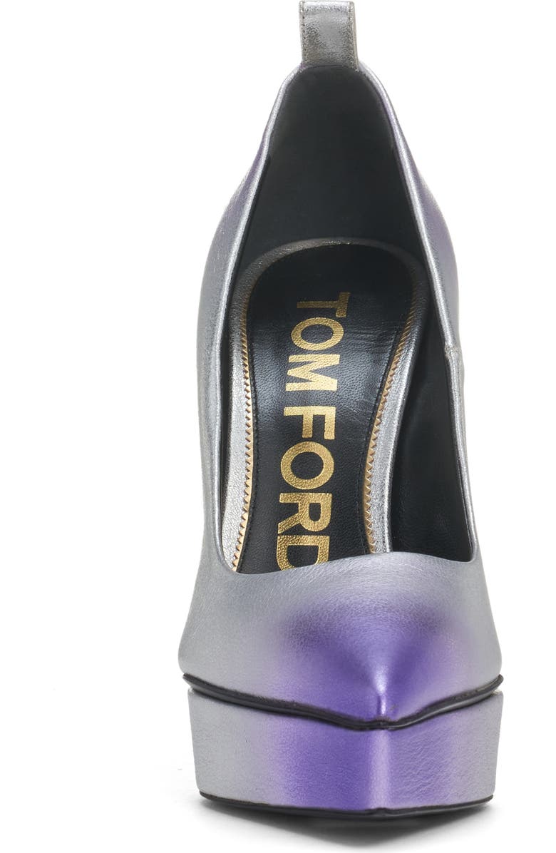 TOM FORD Ombré Cone Heel Platform Pump, Alternate, color,