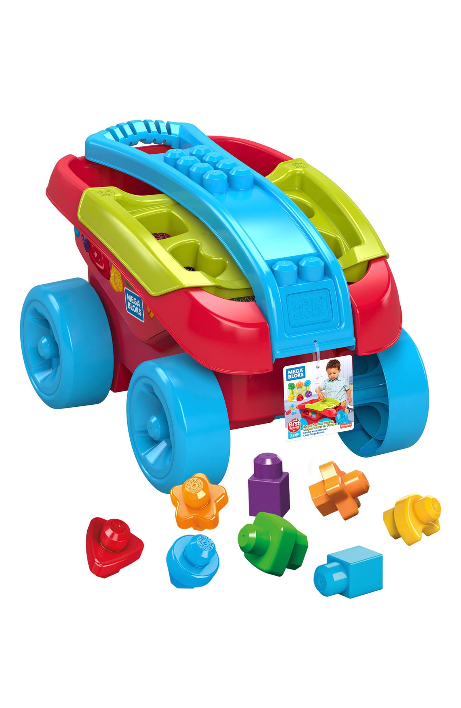 Mattel Mega Bloks® Shape Sorting Wagon | Nordstromrack