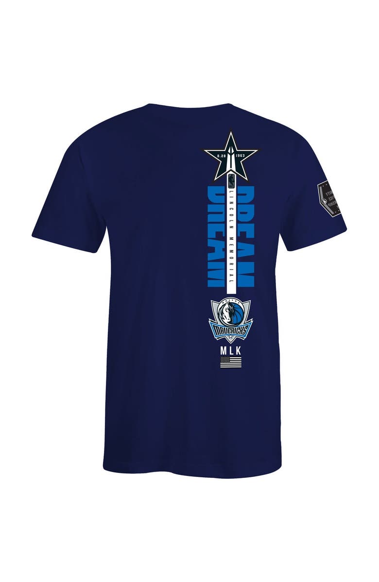 FISLL Unisex FISLL x Black History Collection  Royal Dallas Mavericks T-Shirt, Alternate, color, Royal