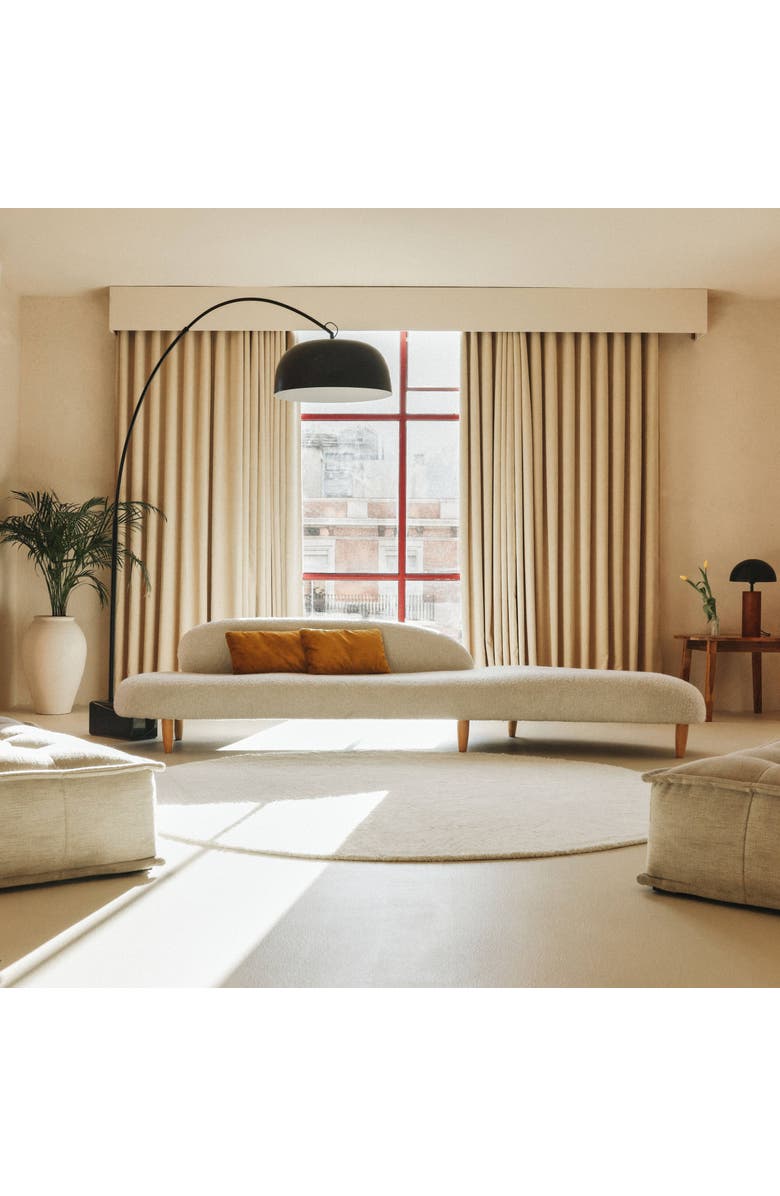 Lorena Canals Woolable rug Rond Natural, Alternate, color, Natural