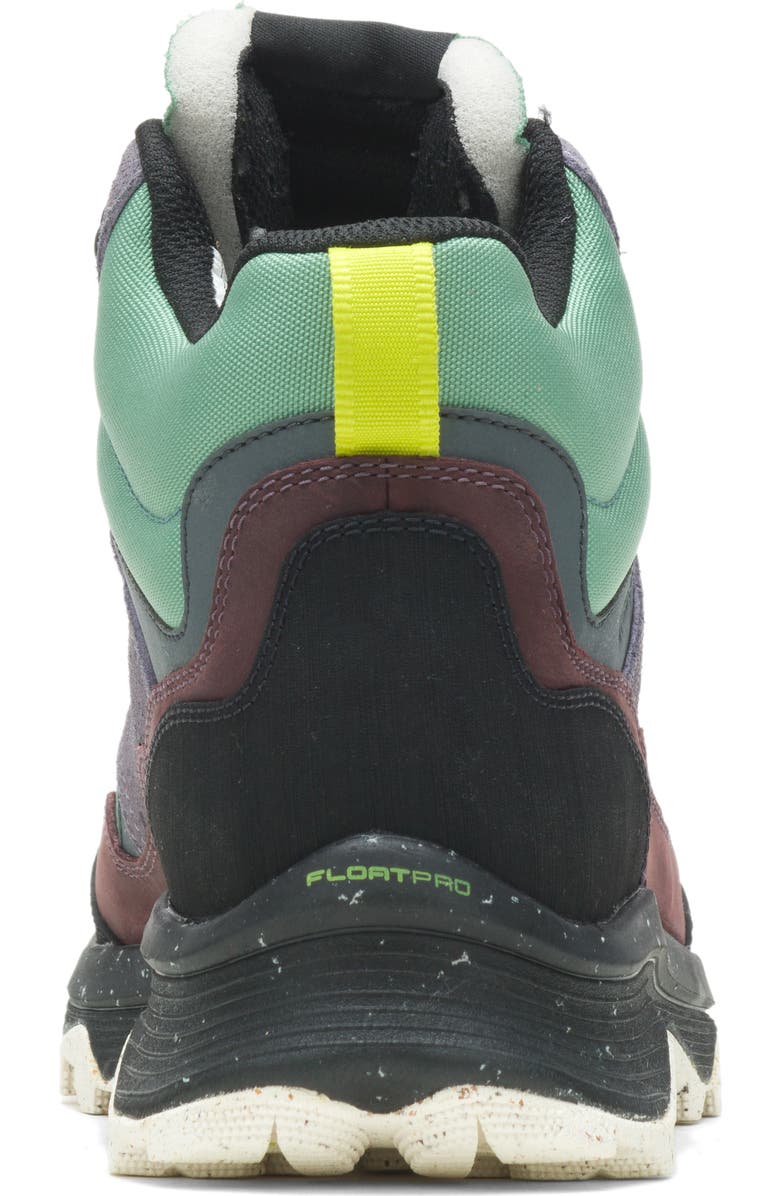 Merrell Speed Solo Mid Waterproof Hiking Boot, Alternate, color, Jade