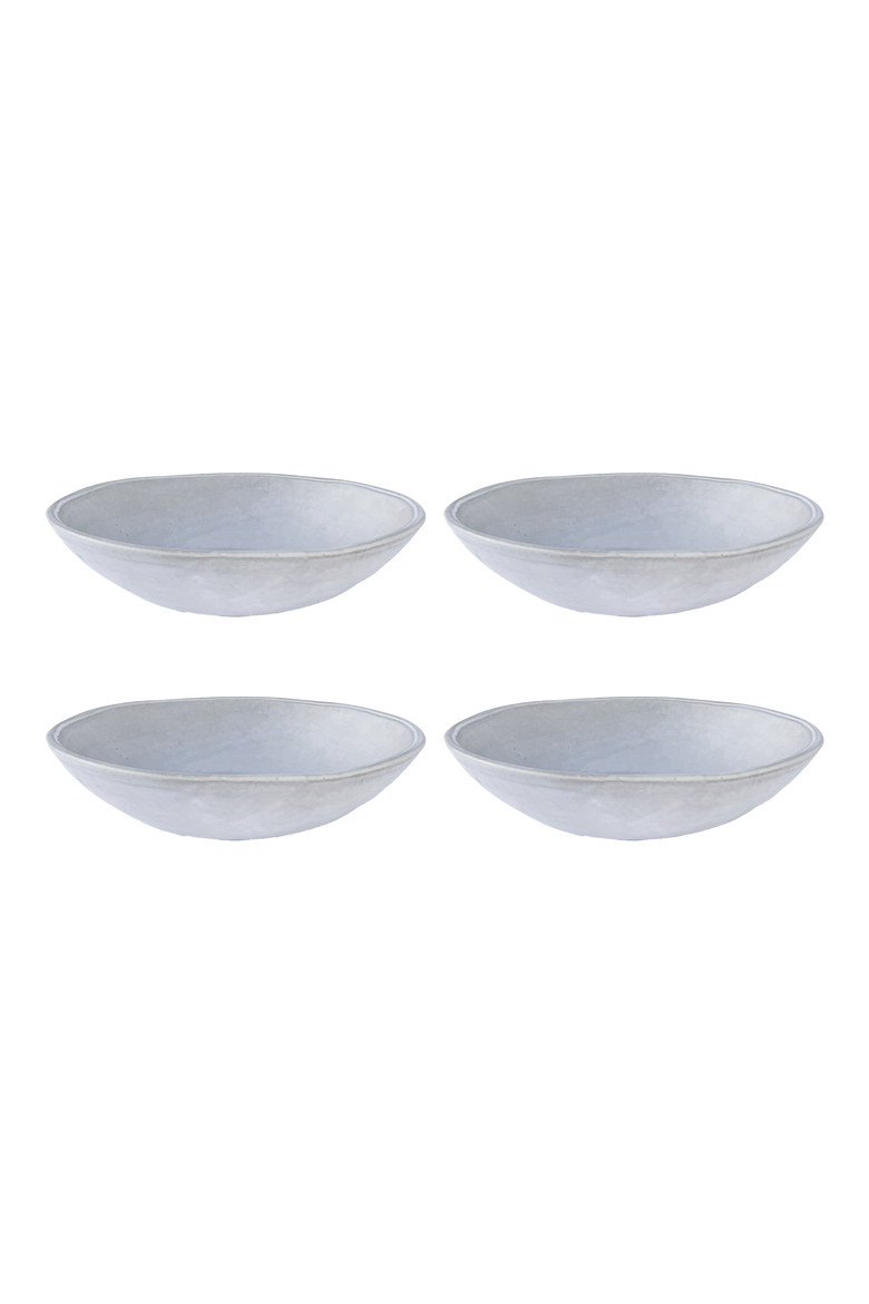 Cloud Oval Pasta Bowl - Set of 4, Main, color, Grey