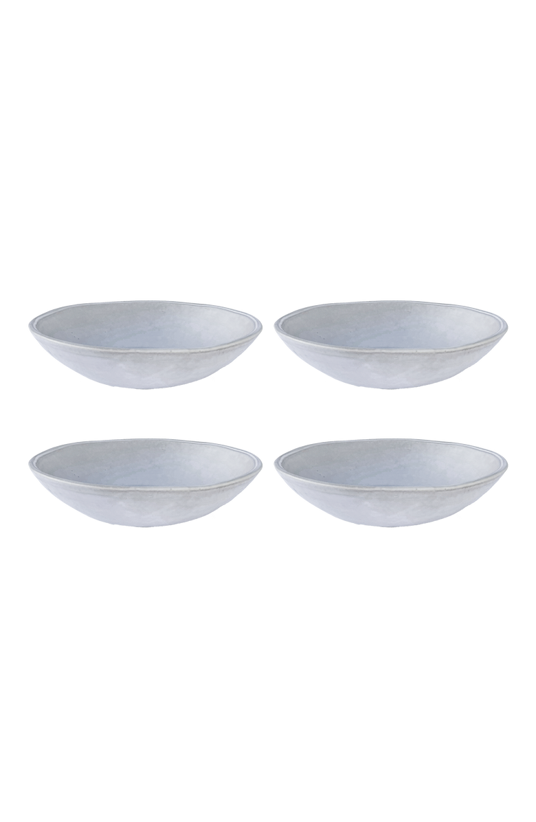 Une Vie Nomade Cloud Oval Pasta Bowl - Set of 4, Main, color, Grey