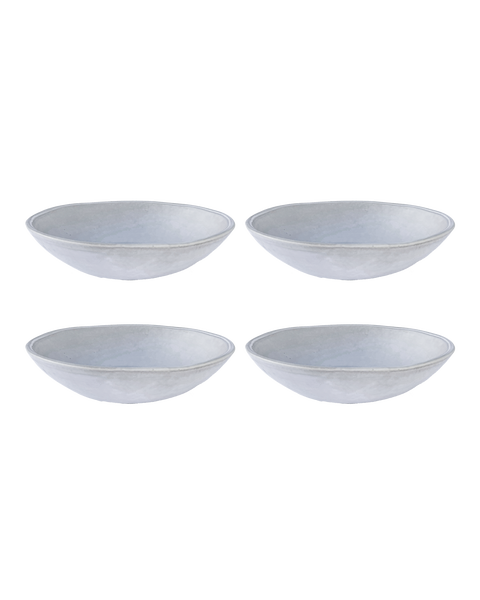 Cloud Oval Pasta Bowl - Set of 4