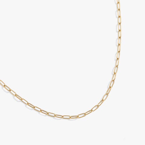 Alex And Ani Paperclip Layering Necklace In Gold