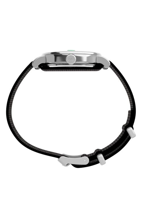 Timex ® X Monopoly Weekender Webbing Strap Watch, 37mm In Black
